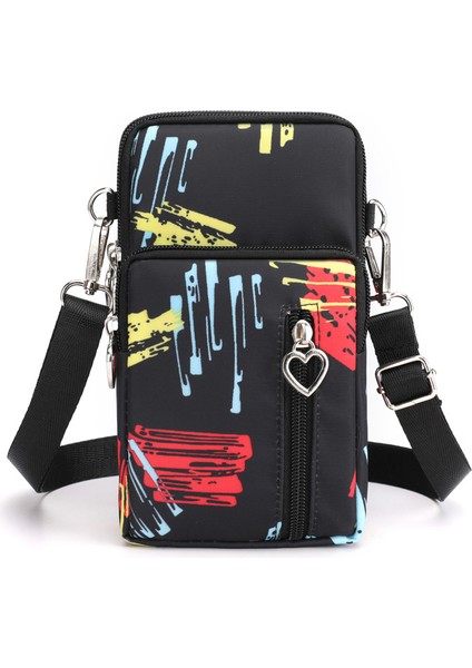 Yeni Cep Telefonu Çantası Kadın Messenger Çantası Asılı Boyun Para Çantası Dikey Çantası Yeni All-Mwatch Mini Küçük Crossbody Bag (Yurt Dışından)