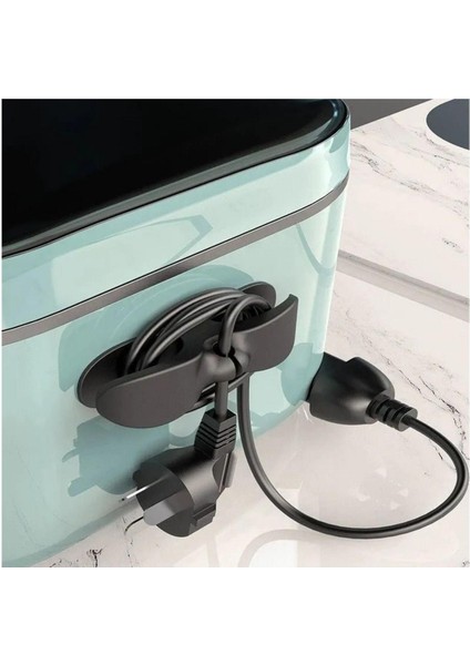 Airfryer Kablo Sarma Aparatı 2 Adet Yapışkanlı Airfry Fırın Rondo Elektrikli Alet Mutfak Kablo Düzenleyici fırsatları