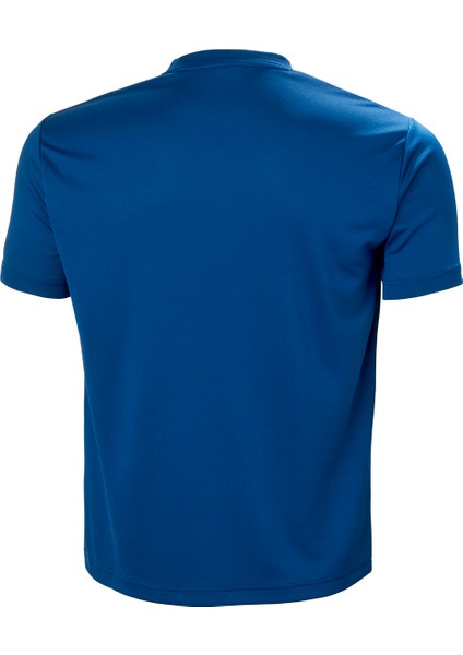 Hh Tech Graphic Erkek T-Shirt Deep Fjord