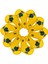 10PCS Golf Demir Headcover Koruyucu Koruma Su Geçirmez Koruyucu Koruyucu Headcover Sleeve, Sarı (Yurt Dışından) 1