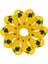 10PCS Golf Demir Headcover Koruyucu Koruma Su Geçirmez Koruyucu Koruyucu Headcover Sleeve, Sarı (Yurt Dışından) 4