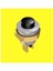 Metal Buton Mini (Fişli) (16 Mm) Siyah 1