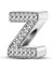 Gümüş S925 Damgalı Z Harfi Zirkon Taşlı Charm 1