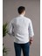 Modtime Slimfit Gofre Kumaş Yaka Düğmeli Uzun Kol Erkek 5