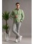 Modtime Slimfit Gofre Kumaş Yaka Düğmeli Uzun Kol Erkek 2