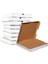 25 Adet Pizza Kutusu 33X33X4.5 (Cm) Beyaz 3