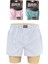 3’lü Paket Karışık Renk Pamuklu Poplin Boxer Şort 1