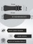 Samsung Gear S3 Frontier-Classic / Galaxy Watch 3 (45MM) - Watch 1 (46MM) Çizgi Desenli Kordon 4