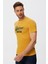 Agaınst Erkek O Yaka T-Shirt Safran 3