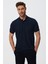 Newpıne Erkek Polo Yaka T-Shirt Lacivert 2