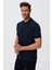 Newpıne Erkek Polo Yaka T-Shirt Lacivert 3