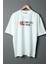 Erkek Newyork Oversize Baskılı Pamuklu Bisiklet Yaka Kısa Kollu T-Shirt 1