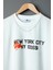 Erkek Newyork Oversize Baskılı Pamuklu Bisiklet Yaka Kısa Kollu T-Shirt 2