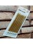 Gold Bırthday Candle Vıp Uzun Parlak Metalik Simli Gold Pasta Mumu 6 Adet Gold Doğum Günü Mumu 1