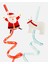 Yılbaşı Özel Ithal 4lü Tekrar Kullanabilir Pipet Seti Noel Baba Kardan Adam Kutup Ayısı Penguen 3