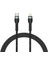 İOS 14/13/12/11 Serileri Uyumlu 20W Hasır Yeni Nesil Usb-C Lightning Hızlı Şarj Kablosu 3