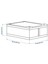 Skubb Saklama Kutusu Hurç 44X55X19 cm Düzenleyici Koyu Gri 769425793657 5