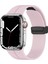 Apple Watch 42MM Manyetik Klipsli Silikon Lüx Kordon 1