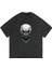 Yıkamalı Gang Skull Eskitme T-Shirt 2