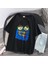 Princess Bubblegum Baskılı Siyah Oversize T-Shirt 2