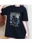 Rock Serisi Nirvana Poster Siyah Oversize T-Shirt 1