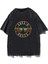 Rock Serisi Yıkamalı Guns N' Roses Eskitme T-Shirt 1