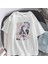 Tokyo Revengers Collages Baskılı Beyaz Oversize T-Shirt 2