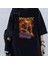 Rock Serisi Megadeth Skull Siyah Oversize T-Shirt 1