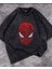 Yıkamalı Spider-Man Head Baskılı Oversize Eskitme T-Shirt 2