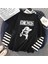 One Piece Baskılı Fake Sleeves Siyah T-Shirt 2