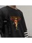 Nirvana In Utero Baskılı Fake Sleeves Siyah T-Shirt 1