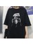 Rock Serisi Arctic Monkey'S Siyah Oversize T-Shirt 1