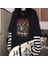 Slipknot Goat & Skulls Baskılı Fake Sleeves Siyah T-Shirt 1
