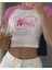 Winx Club Baskılı Reglan Kol Beyaz Crop 1