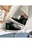Green Dragon Baskılı Siyah Unisex Kanvas Ayakkabı 1
