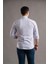 Evrytime Slimfit Yaka Düğmeli Çizgili Uzun Kol Yazlık Erkek Gömlek 5