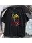 Rock Serisi Korn Poster Siyah Oversize T-Shirt 2
