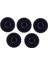 5x Siyah Gitar Amp Kontrol Düğmeleri W/ (Yurt Dışından) 4