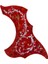 10PCS Kırmızı Anti-Çizik Akustik Gitar Pickguard Kendi Kendine Yapışkan Çizik Plakası (Yurt Dışından) 2