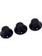 3x Ahşap Gitar Kontrol Knob Zebra Ebony Gitar Aksesuarları (Yurt Dışından) 5