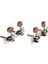 4pcs String Tuning Pegs Makine Kafası Kahverengi Ukulele Değiştirmeleri (Yurt Dışından) 2