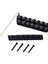6/7/8 String Gitar Köprüsü ve Gitar Için Yuvalı Deve Kemik Somunu 7 String (Yurt Dışından) 1