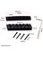 6/7/8 String Gitar Köprüsü ve Gitar Için Yuvalı Deve Kemik Somunu 7 String (Yurt Dışından) 2