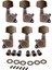 Akustik Gitar Parçaları Için 1 Set 3R3L Pegs Makine Kafaları (Yurt Dışından) 5