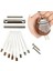Thumb Piano Köprüsü Eyer 8 Tuşlar Set Kit Için Kalimba Dıy Yedek Parçalar (Yurt Dışından) 5