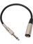 1ft 3 Pimli Xlr Erkek-1/4 "erkek Fiş Ses Kablosu Mikrofon Mikrofon Adaptörü (Yurt Dışından) 1