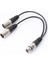 Siyah 3pin Xlr Dişi Fişe Çift Erkek Fiş Mikrofon Kablo Adaptör Aşaması (Yurt Dışından) 5