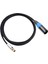 Xlr Dişi Ila Mini Xlr Erkek Adaptör Kablosu 3 Pin Pro Xlr Kablosu Kulaklık Için 2m (Yurt Dışından) 2
