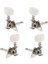 4 Adet 2R2L Ukulele Tuning Pegs Tuner Machine Kafaları Ukulele Gitar Parçaları Için (Yurt Dışından) 5