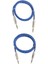 2x 6.35MM (1/4 ") Trs Gitar Bass Için Erkek -Erkek Kablolar Etkisi Mikrofon (Yurt Dışından) 1